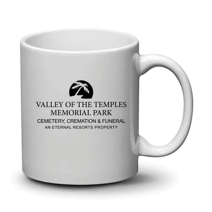 Malibu Mug White Black Logo