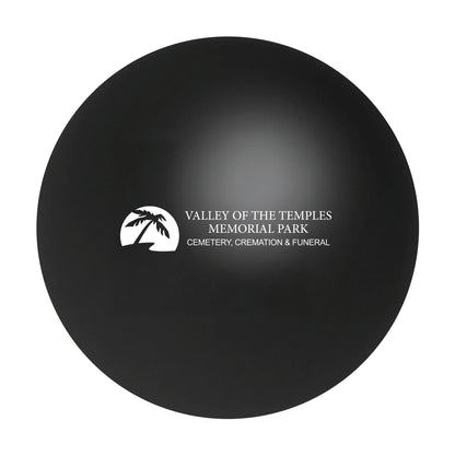 Round Stress Ball Black