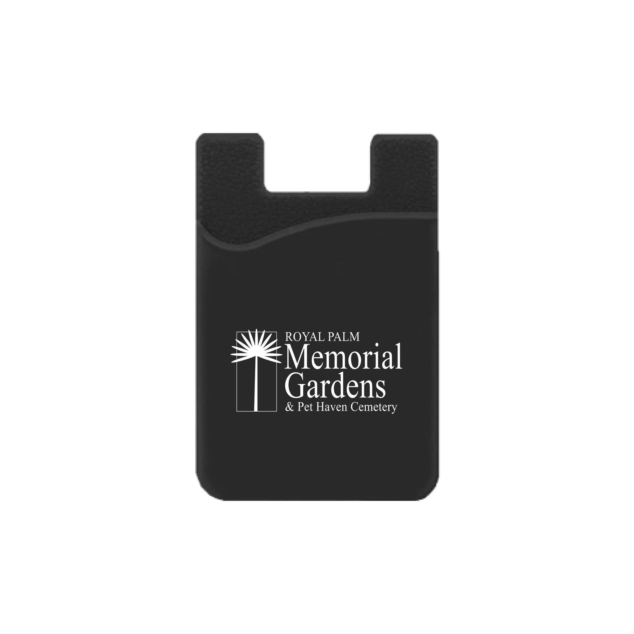 Silicone Wallet Case Black