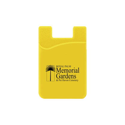 Silicone Wallet Case Yellow