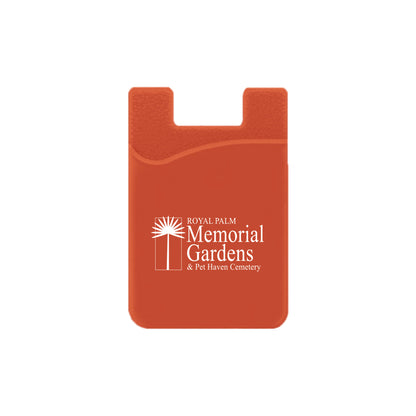 Silicone Wallet Case Orange