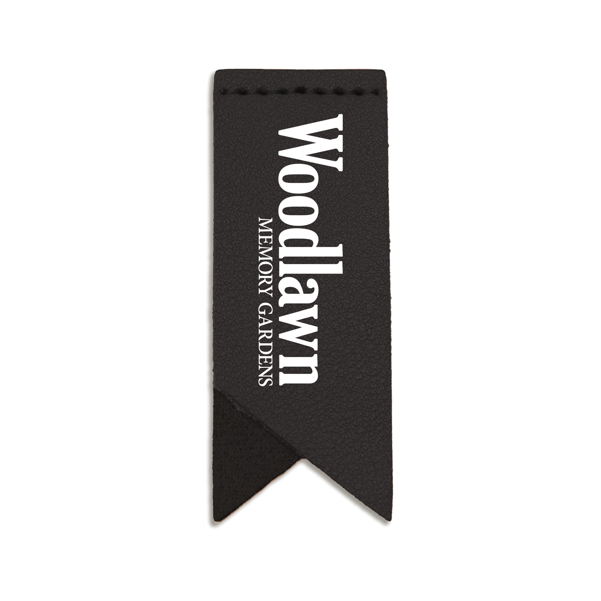 Handmade Leather Bookmark Corner Marker Clip Read Sign Black