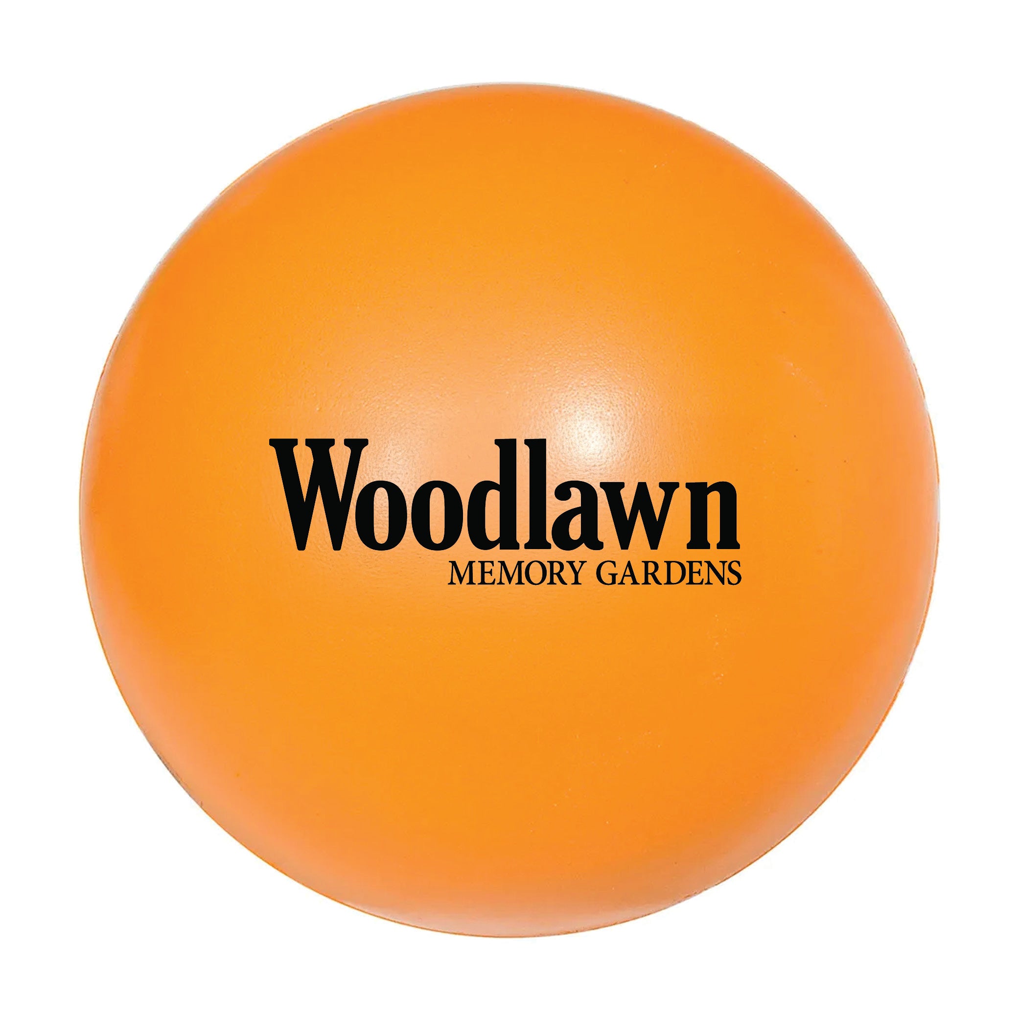 Round Stress Ball Orange
