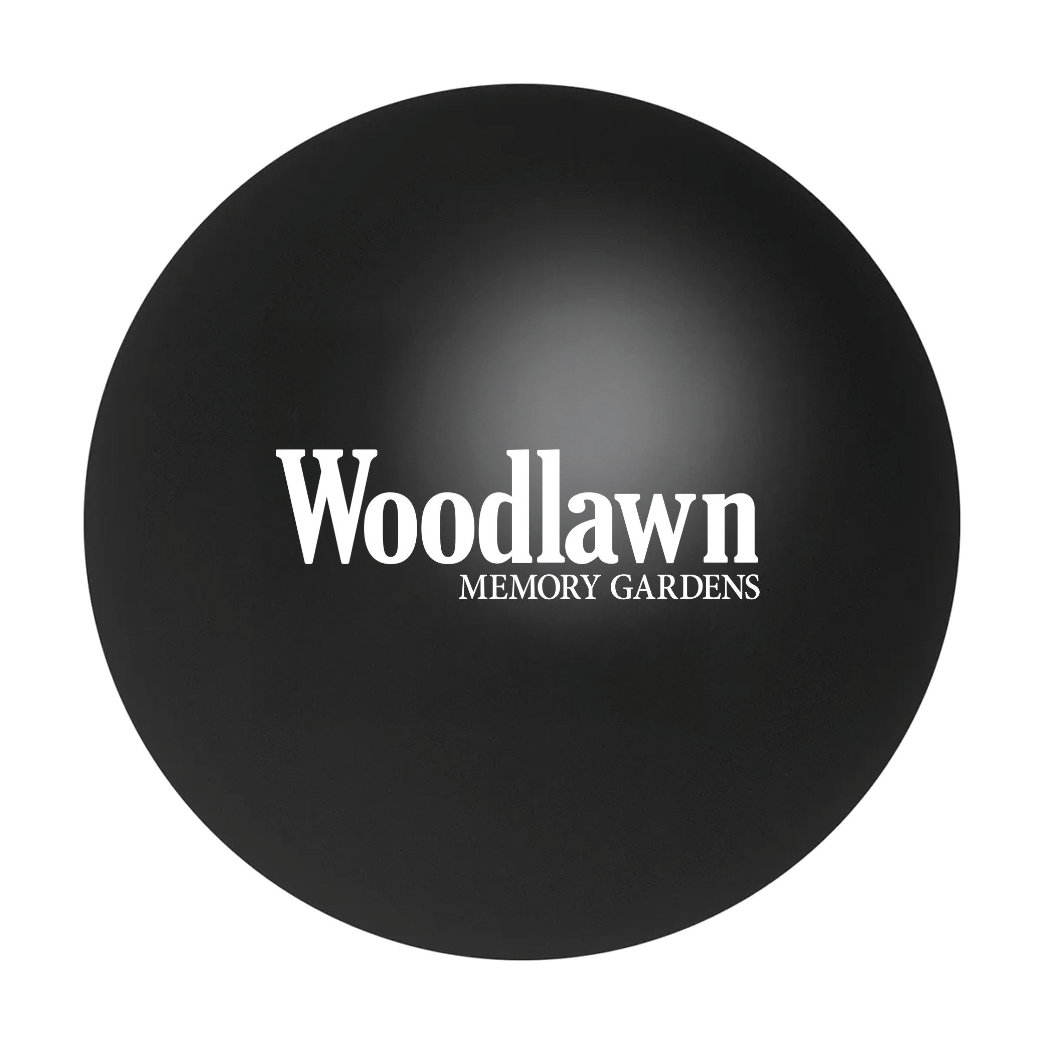 Round Stress Ball Black