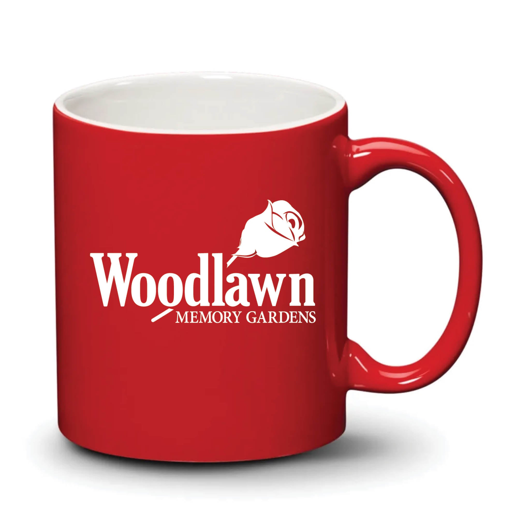 Malibu Mug Red White Logo