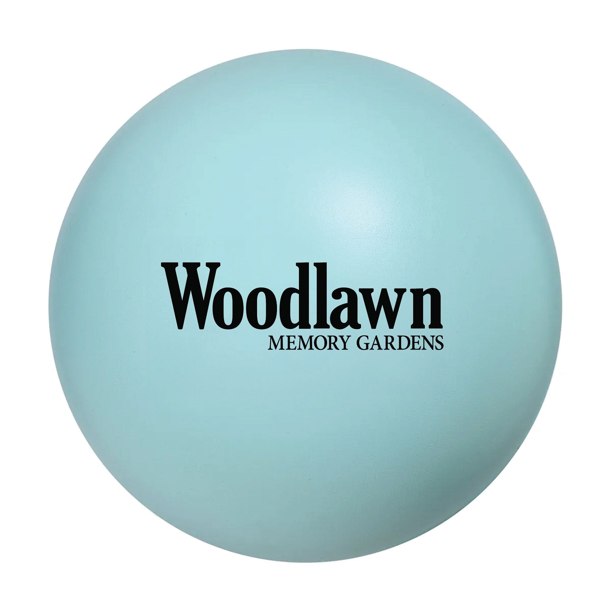 Round Stress Ball Light Blue