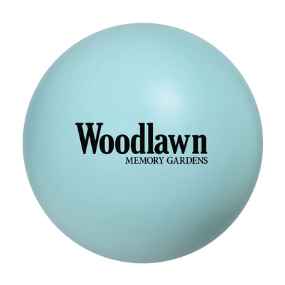 Round Stress Ball Light Blue