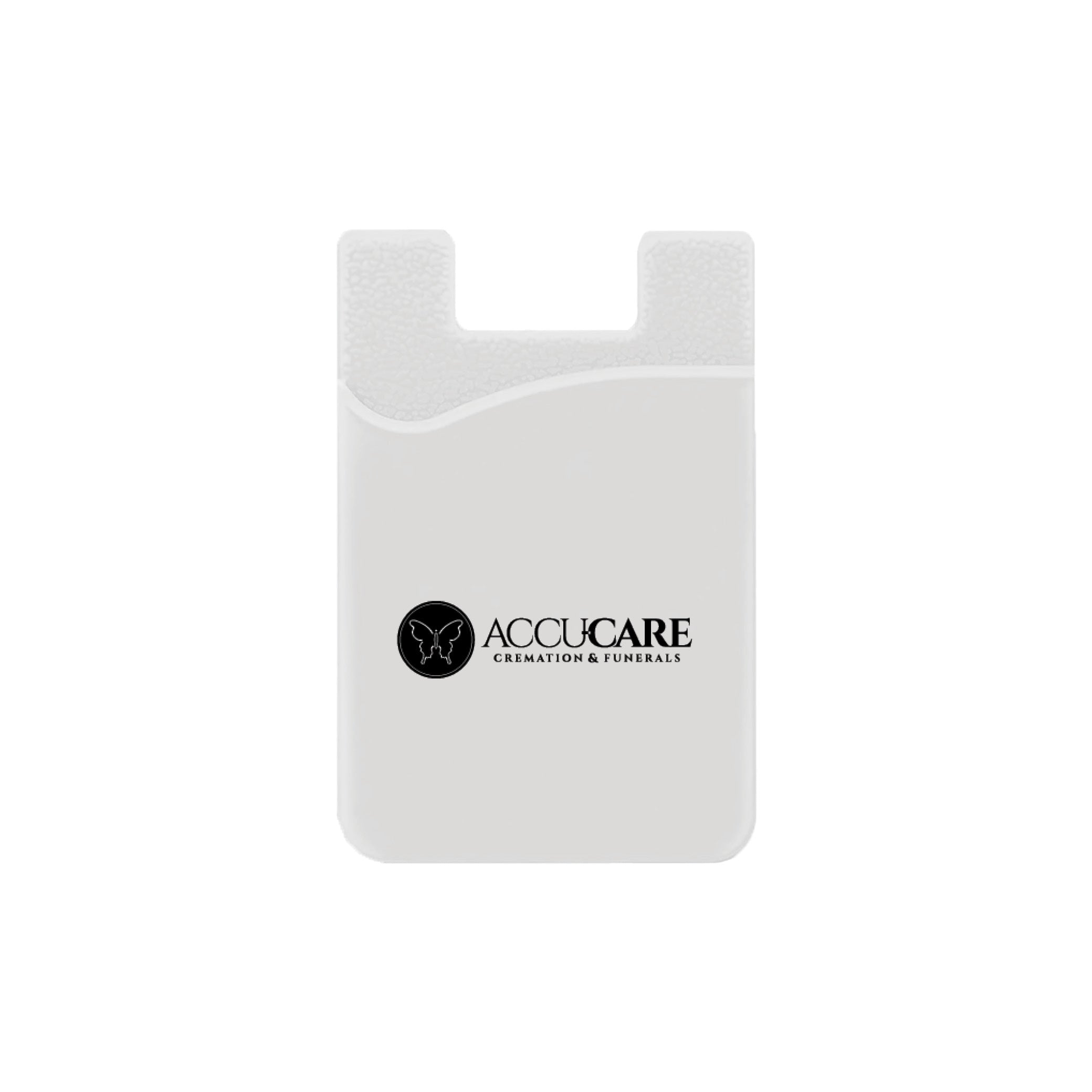 Silicone Wallet Case MOQ 50 PCS White