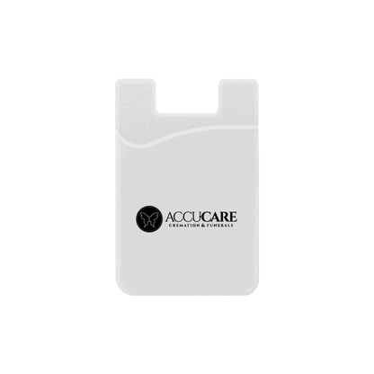 Silicone Wallet Case MOQ 50 PCS White