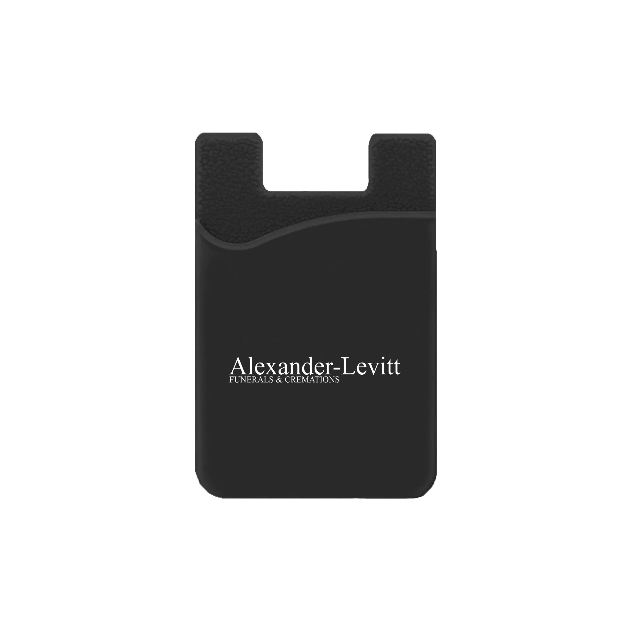 Silicone Wallet Case MOQ 50 PCS Black