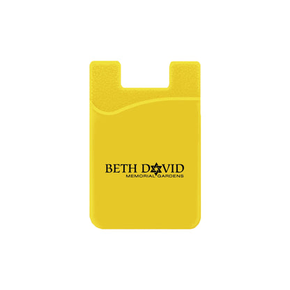 Silicone Wallet Case MOQ 50 PCS Yellow