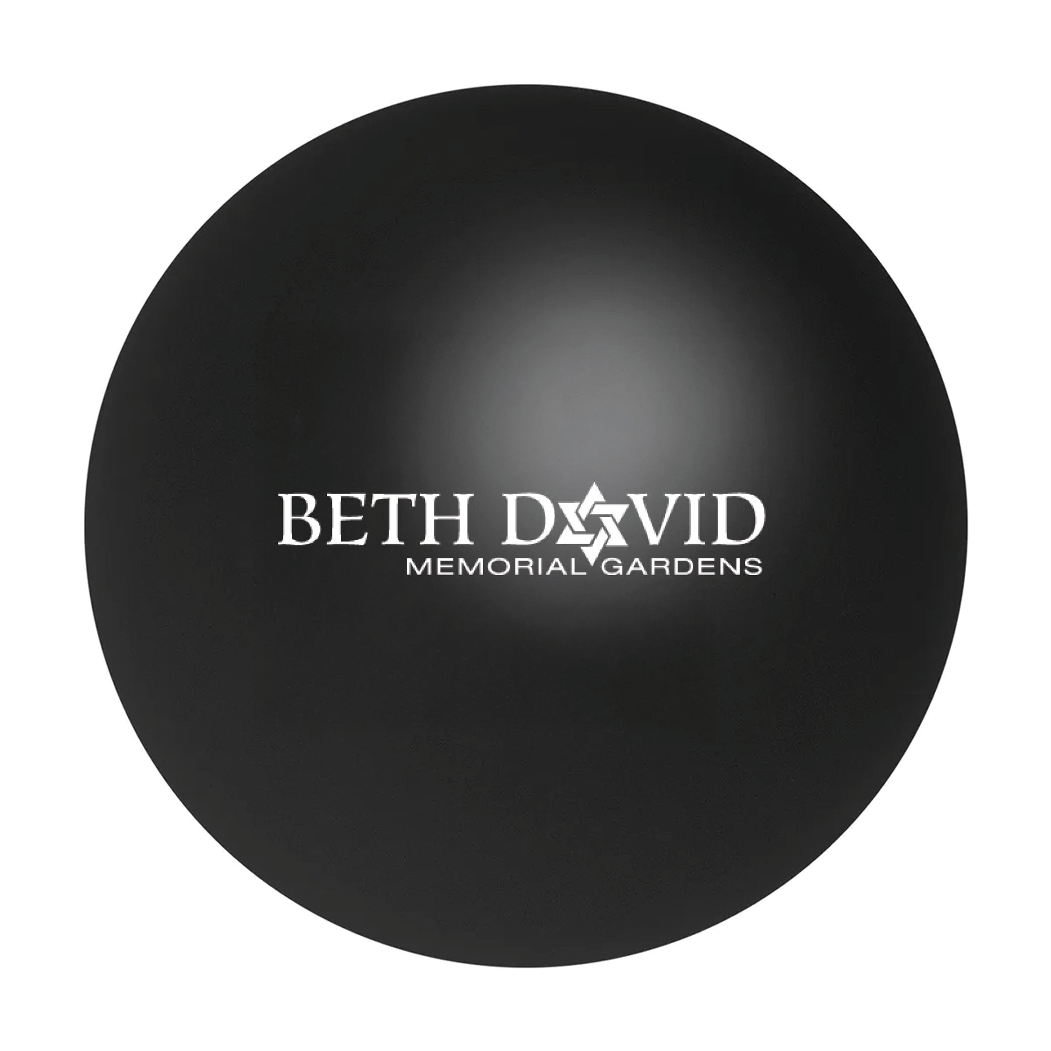 Round Stress Ball Black