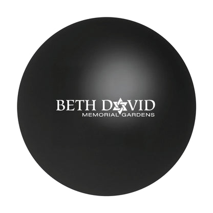 Round Stress Ball Black
