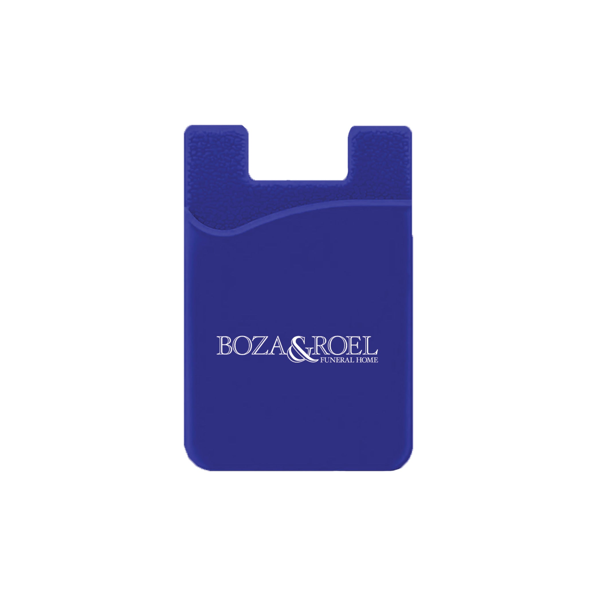 Silicone Wallet Case MOQ 50 PCS Royal Blue