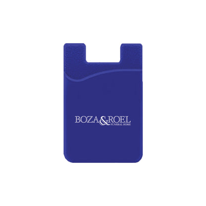 Silicone Wallet Case MOQ 50 PCS Royal Blue