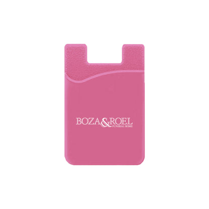 Silicone Wallet Case MOQ 50 PCS Pink