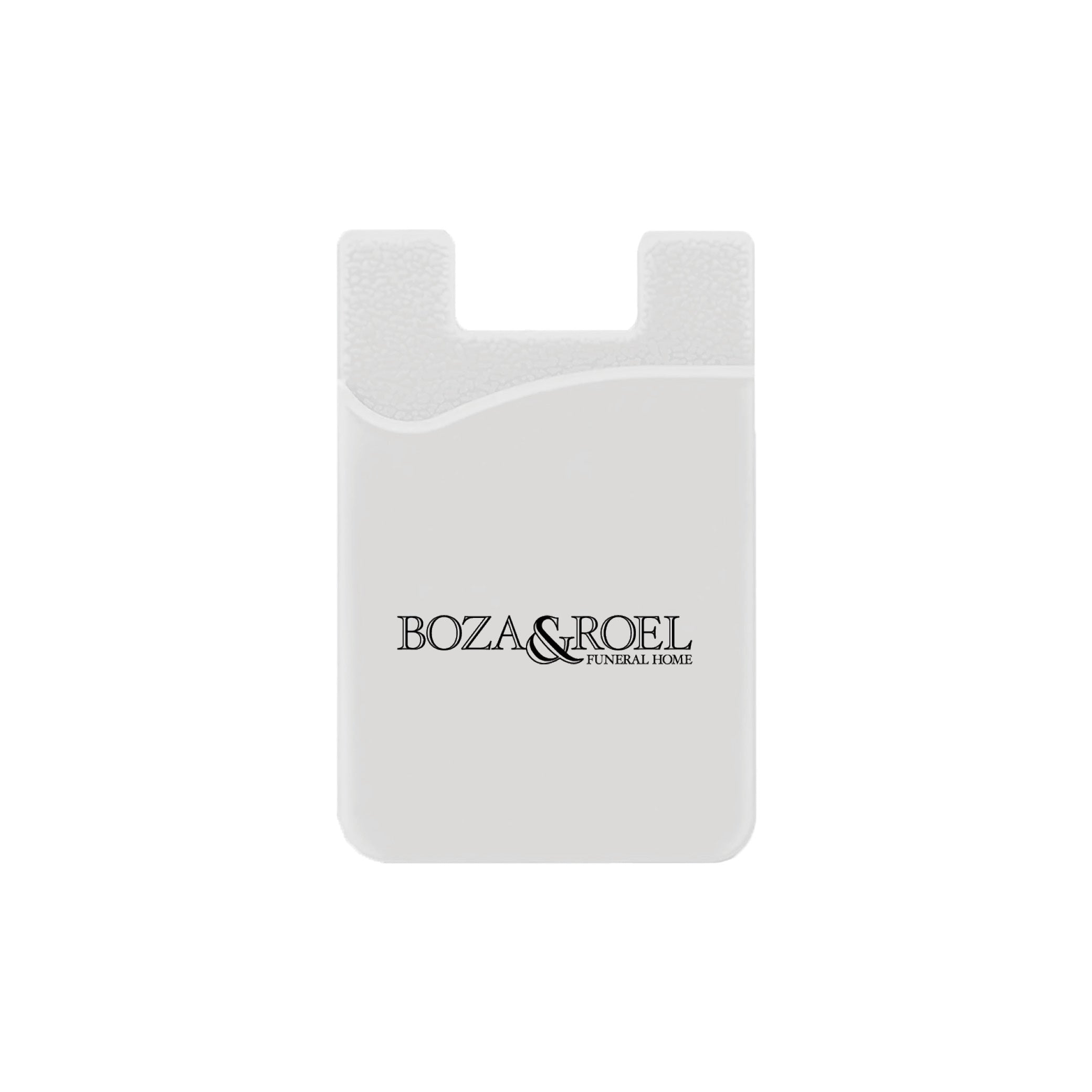 Silicone Wallet Case MOQ 50 PCS White