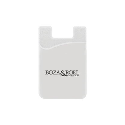 Silicone Wallet Case MOQ 50 PCS White