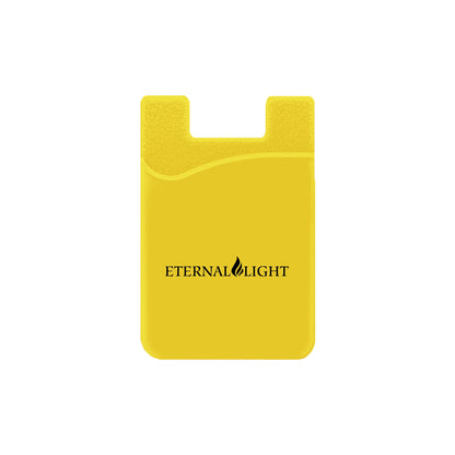 Silicone Wallet Case MOQ 50 PCS Yellow