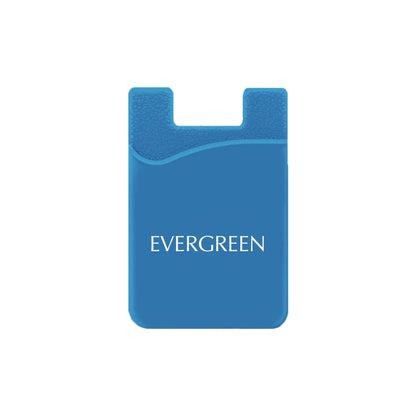 Silicone Wallet Case MOQ 50 PCS Blue