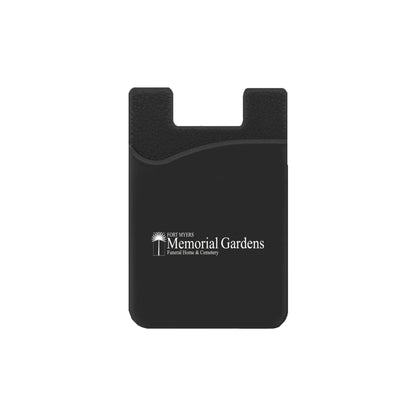 Silicone Wallet Case MOQ 50 PCS Black
