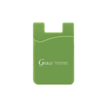 Silicone Wallet Case MOQ 50 PCS Green