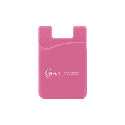 Silicone Wallet Case MOQ 50 PCS Pink