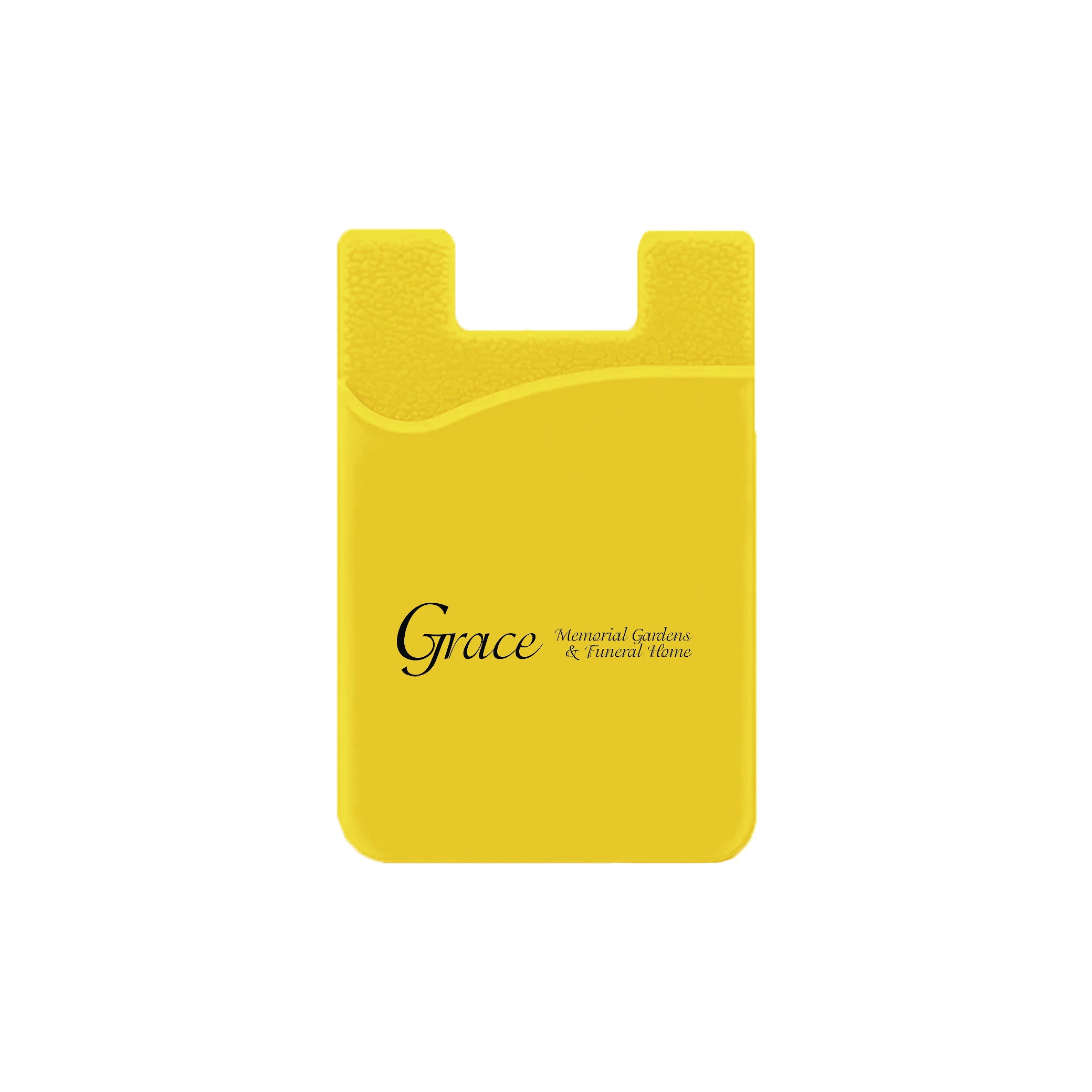 Silicone Wallet Case MOQ 50 PCS Yellow