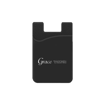 Silicone Wallet Case MOQ 50 PCS Black