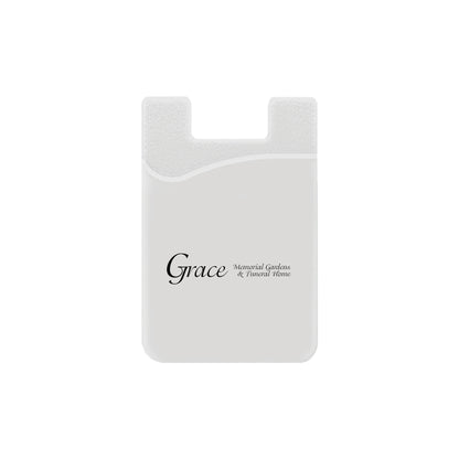 Silicone Wallet Case MOQ 50 PCS White