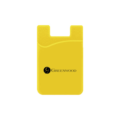 Silicone Wallet Case MOQ 50 PCS Yellow