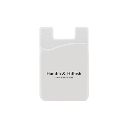 Silicone Wallet Case MOQ 50 PCS White