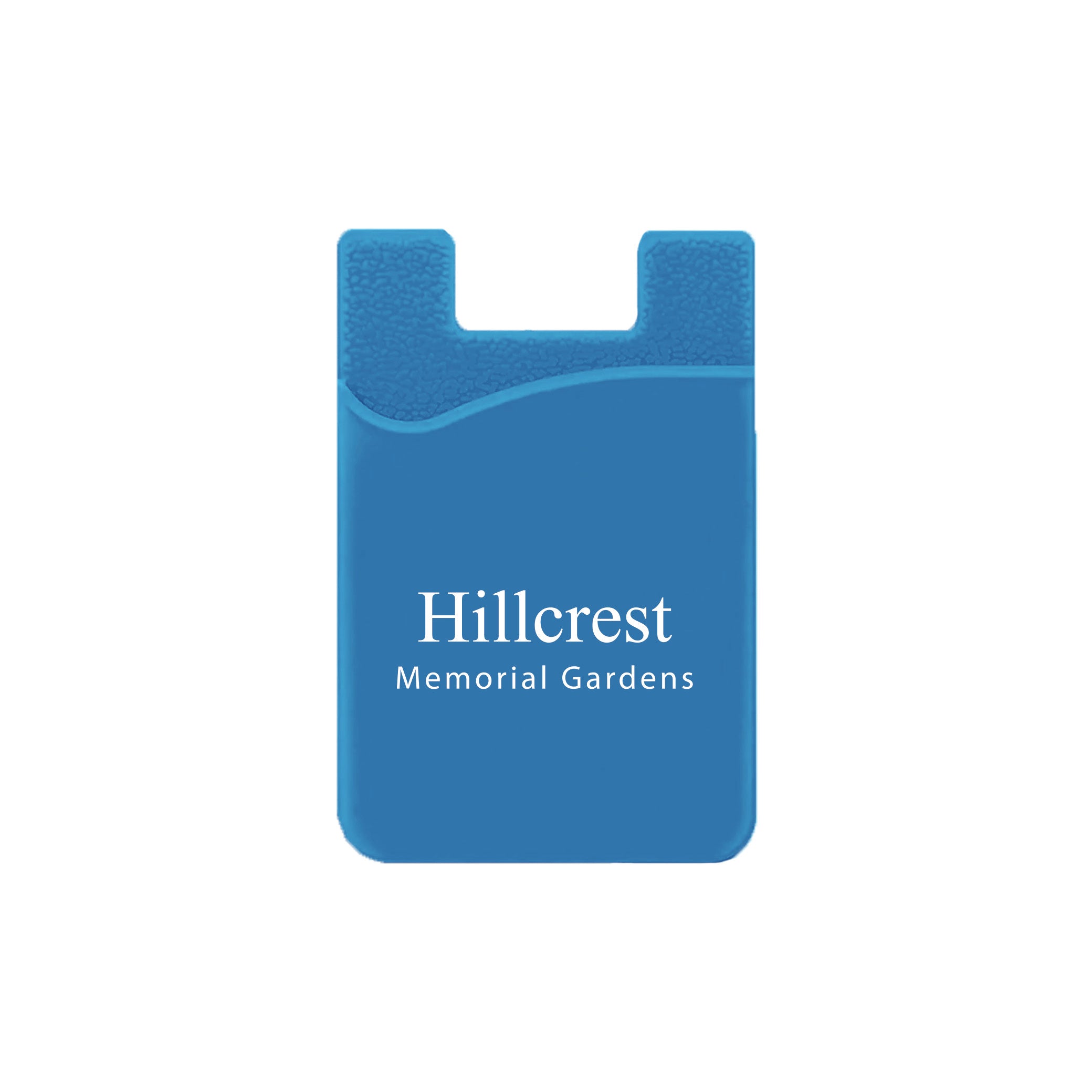 Silicone Wallet Case MOQ 50 PCS Blue