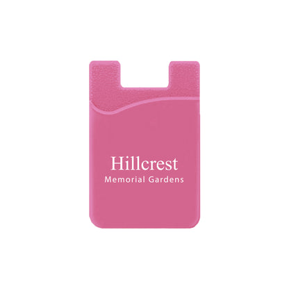 Silicone Wallet Case MOQ 50 PCS Pink