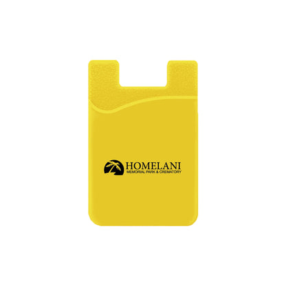 Silicone Wallet Case MOQ 50 PCS Yellow