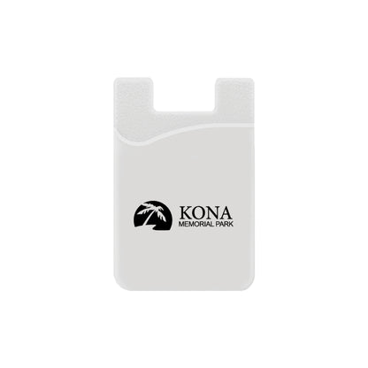 Silicone Wallet Case MOQ 50 PCS White