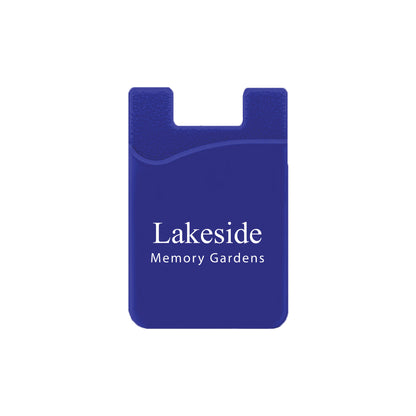 Silicone Wallet Case MOQ 50 PCS Royal Blue