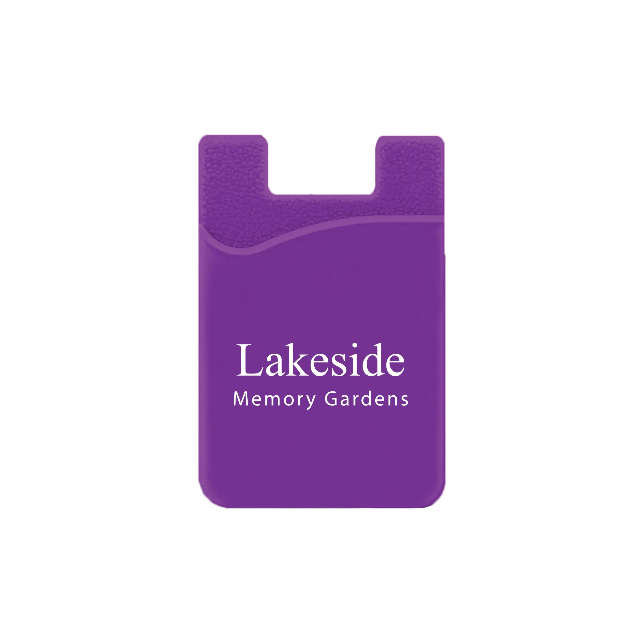Silicone Wallet Case MOQ 50 PCS Purple