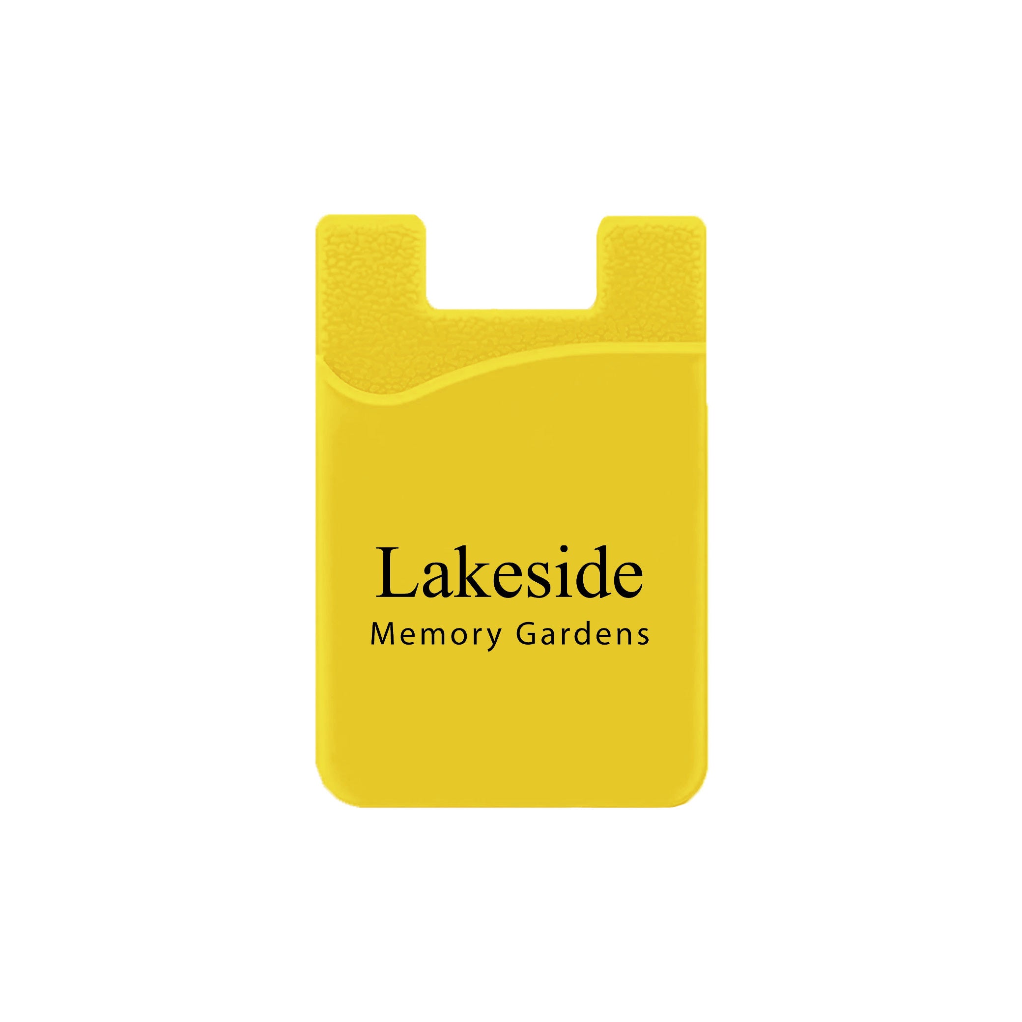 Silicone Wallet Case MOQ 50 PCS Yellow