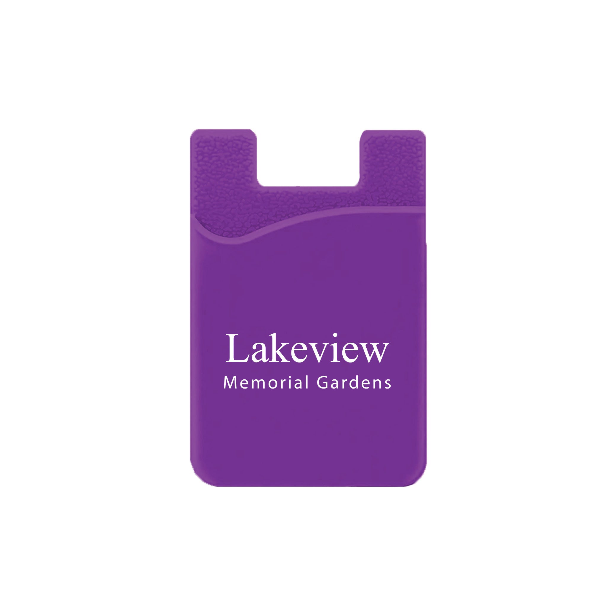 Silicone Wallet Case MOQ 50 PCS Purple