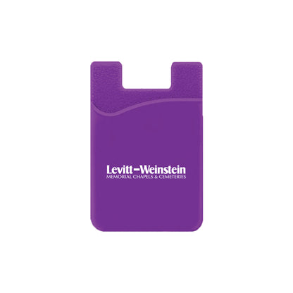 Silicone Wallet Case MOQ 50 PCS Purple