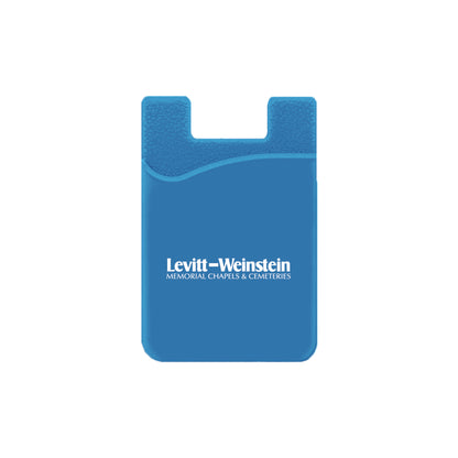 Silicone Wallet Case MOQ 50 PCS Blue