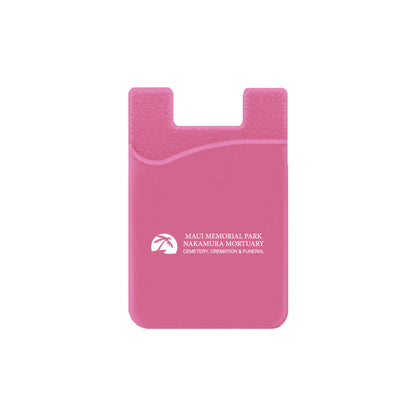 Silicone Wallet Case MOQ 50 PCS Pink