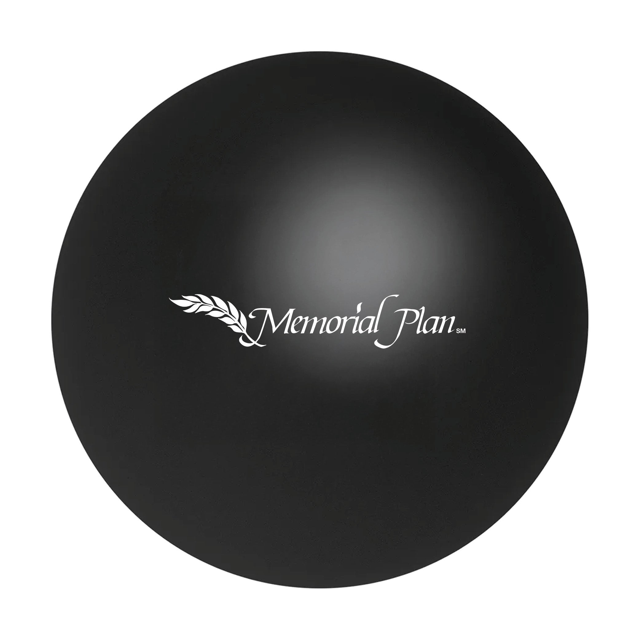 Round Stress Ball Black