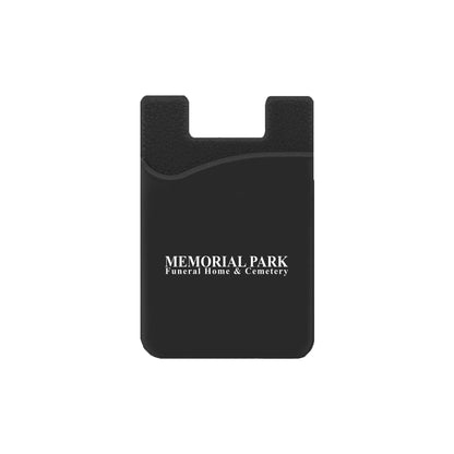 Silicone Wallet Case MOQ 50 PCS Black