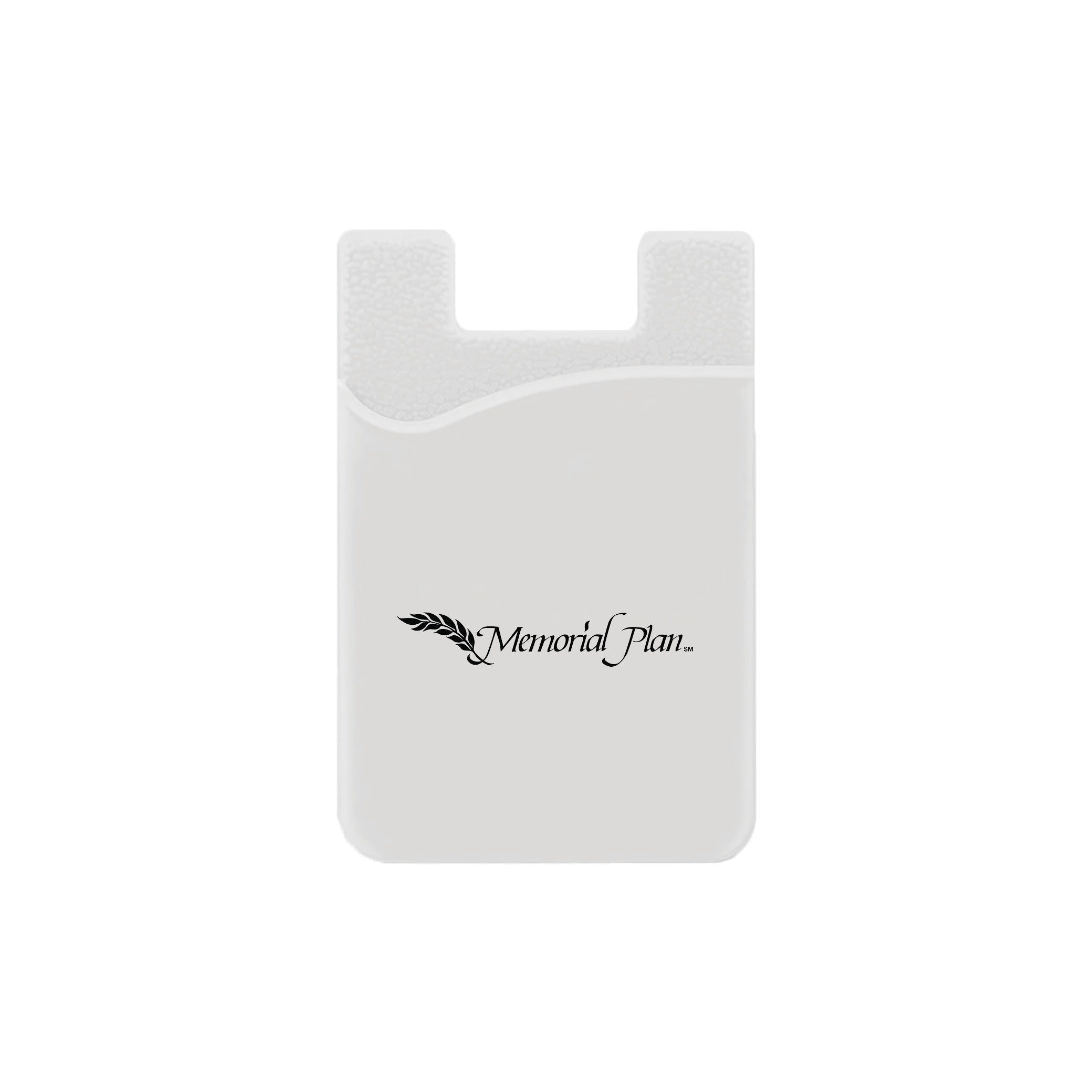 Silicone Wallet Case MOQ 50 PCS White