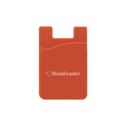 Silicone Wallet Case MOQ 50 PCS Orange
