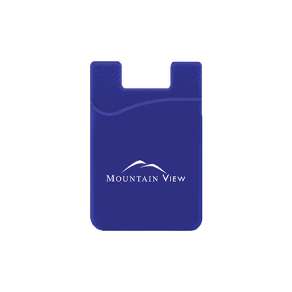Silicone Wallet Case MOQ 50 PCS Royal Blue
