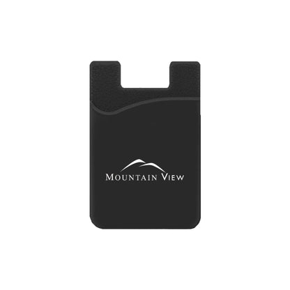 Silicone Wallet Case MOQ 50 PCS Black