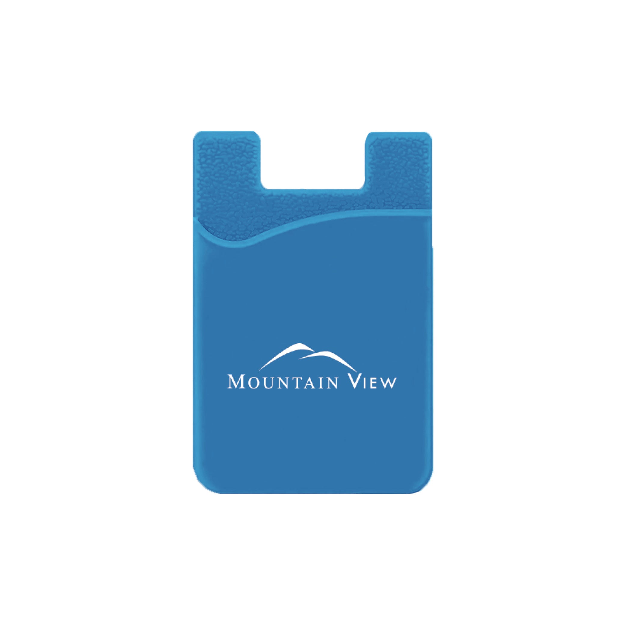 Silicone Wallet Case MOQ 50 PCS Blue